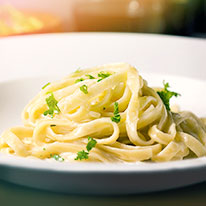 Fettuccine di pasta fresca all'uovo e Asiago Stagionato DOP