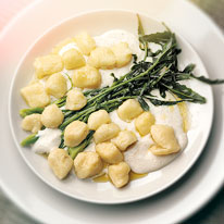 Gnocchi di patate ripieni di fonduta di Asiago Fresco DOP