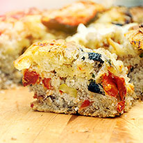 Torta di pane e Monte Veronese DOP